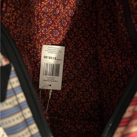 NWT!! Vera Bradley Star Patchwork 100 handbag - Picture 7 of 7